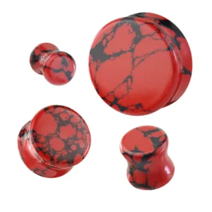 Red Black Double Flared