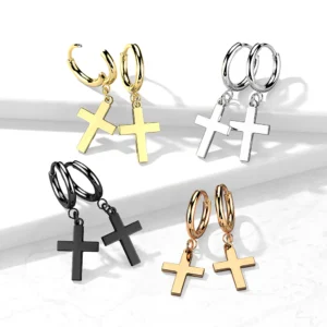 Cross Eyrnalokkar