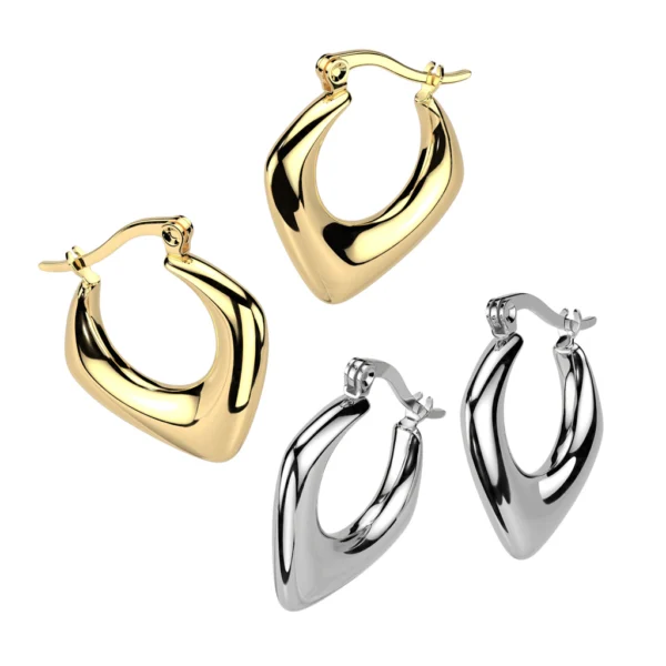 3D Diamond Eyrnalokkar