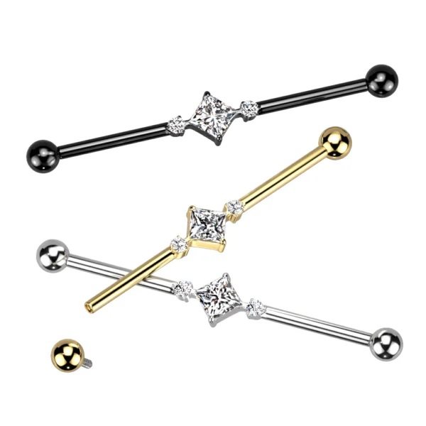 Jewelled Barbell
