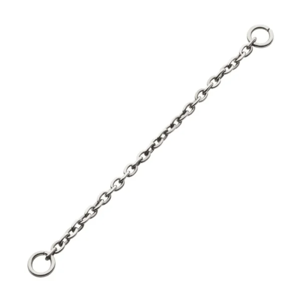 Titanium Rolo Chain