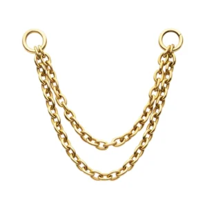 Double 24kt Chain