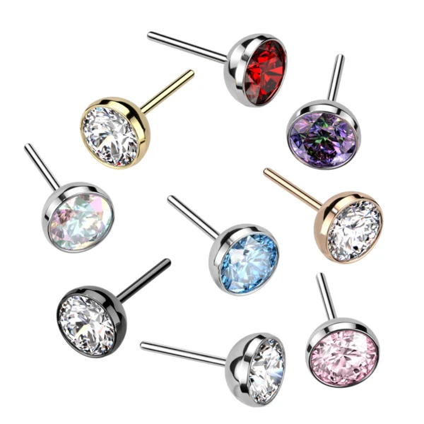 Bezel Set CZ