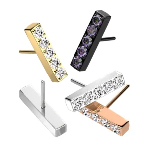 CZ Lined Bar