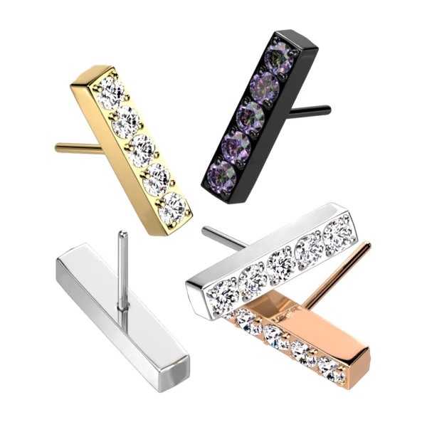 CZ Lined Bar