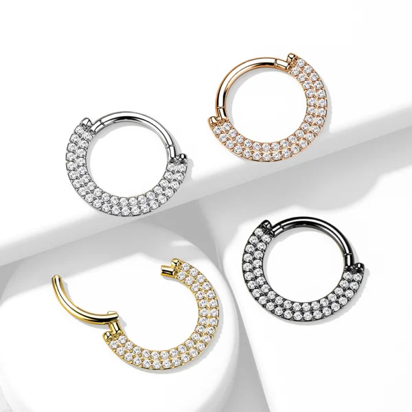 Double Paved CZ Clicker
