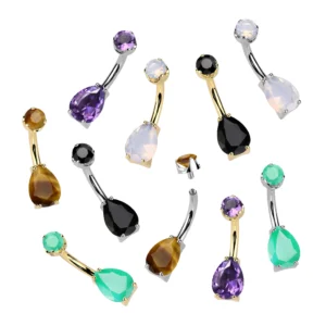Natural Gem Stone Teardrop