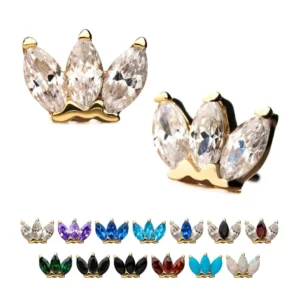 Golden Marquise Cluster