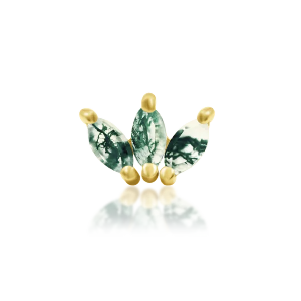 Moss Marquise Fan