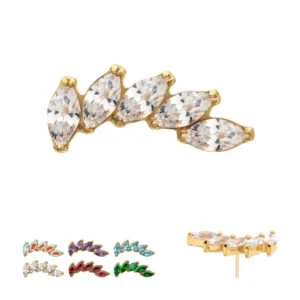 Staggered Marquise Cluster (Margir Litir)