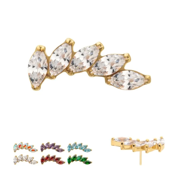 Staggered Marquise Cluster (Margir Litir)