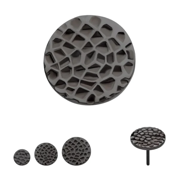 Black Hammered Disc