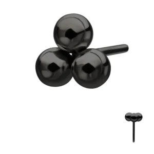 Black Tri Bead