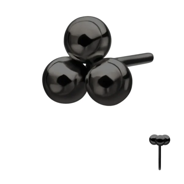 Black Tri Bead