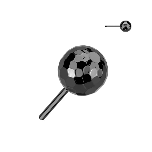 Multi Faceted Ball - Svartur