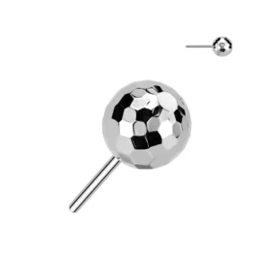 Multi Faceted Ball - Silfur
