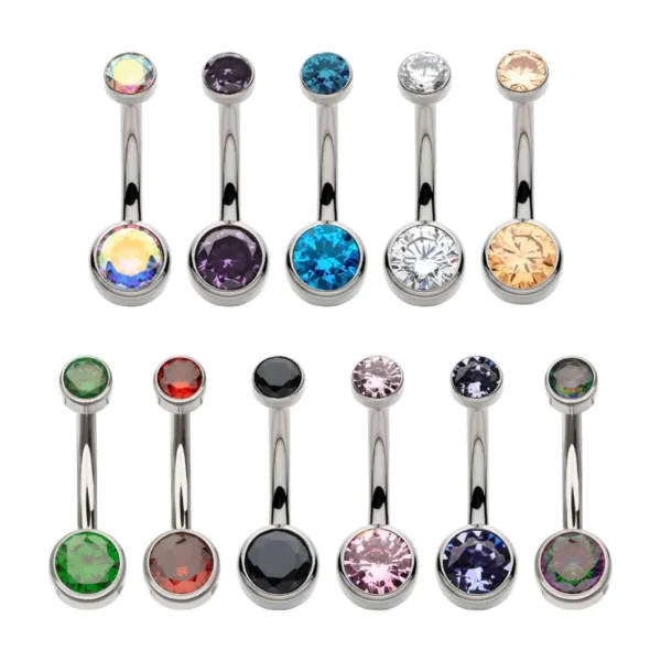 Bezel Set CZ