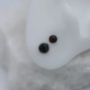 Cabochon - Black Opal