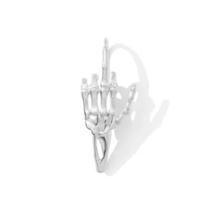 Middle Finger - Silfur