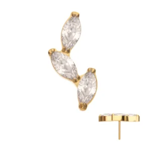 3-Tier Marquise CZ