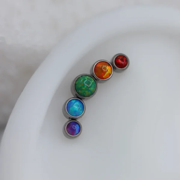 Cluster - Rainbow Opal