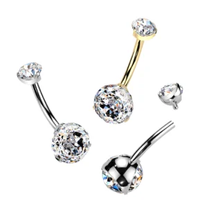 Millenium Rose Cut CZ
