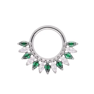Maria - White/Emerald
