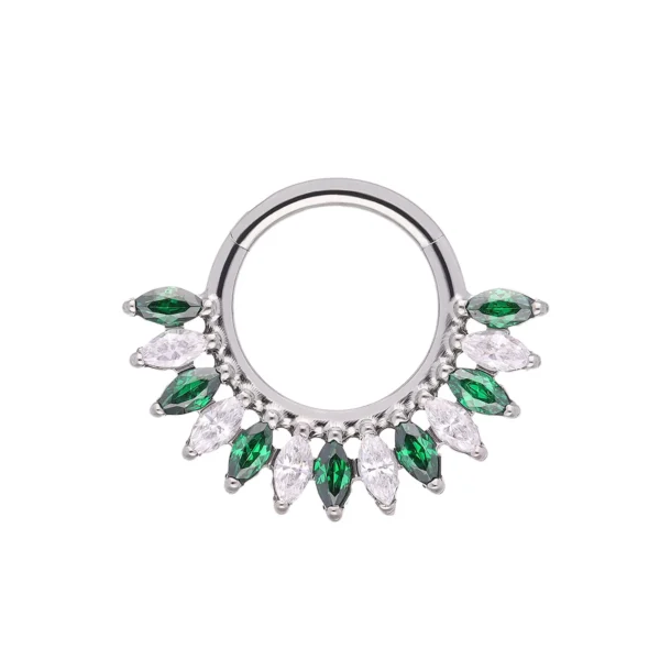 Maria - White/Emerald