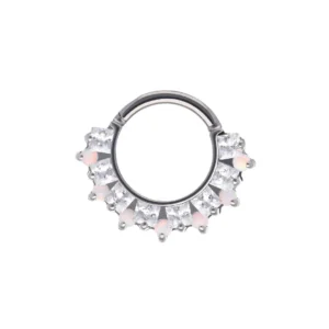Shelly - White CZ/Opal
