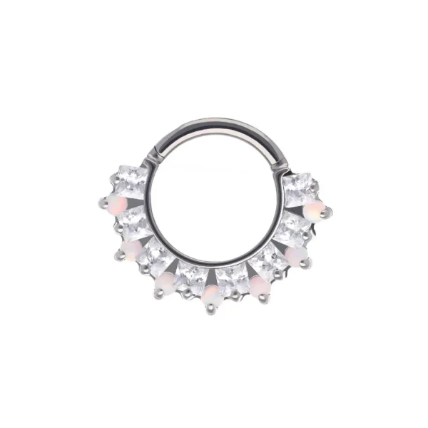 Shelly - White CZ/Opal