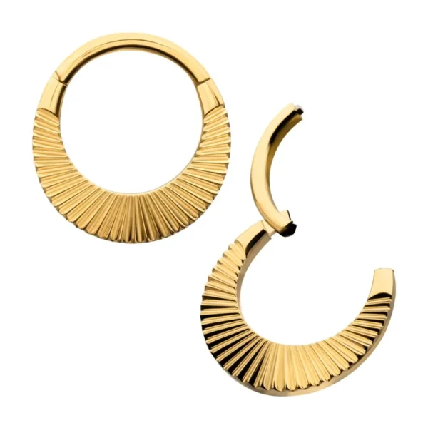 Radiant Wide Hoop
