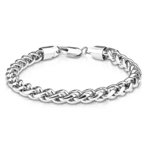 Round Spiga Chain - Silfur