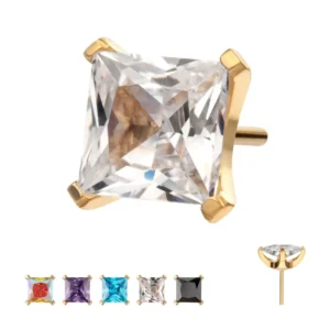Square Cut CZ - Gull (5mm-8mm)