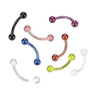Bioflex Curved Barbell (Margir Litir)