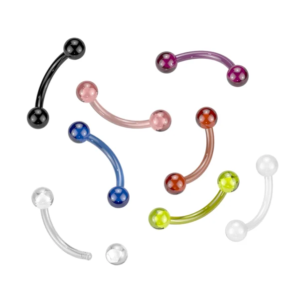 Bioflex Curved Barbell (Margir Litir)