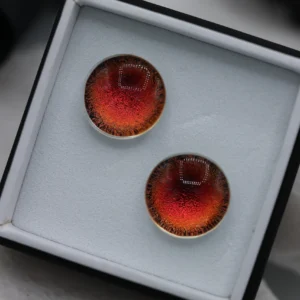Dichroic Plugs - Red Gold