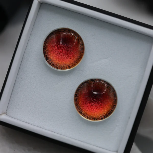 Dichroic Plugs - Red Gold
