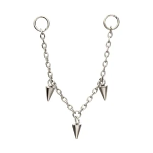 Triple Spike Rolo Chain