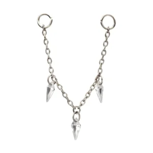 Triple Kite Gem Rolo Chain